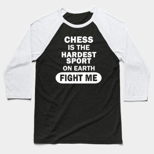 Chess Men's Tournament Team Brain Grandmaster Baseball T-Shirt